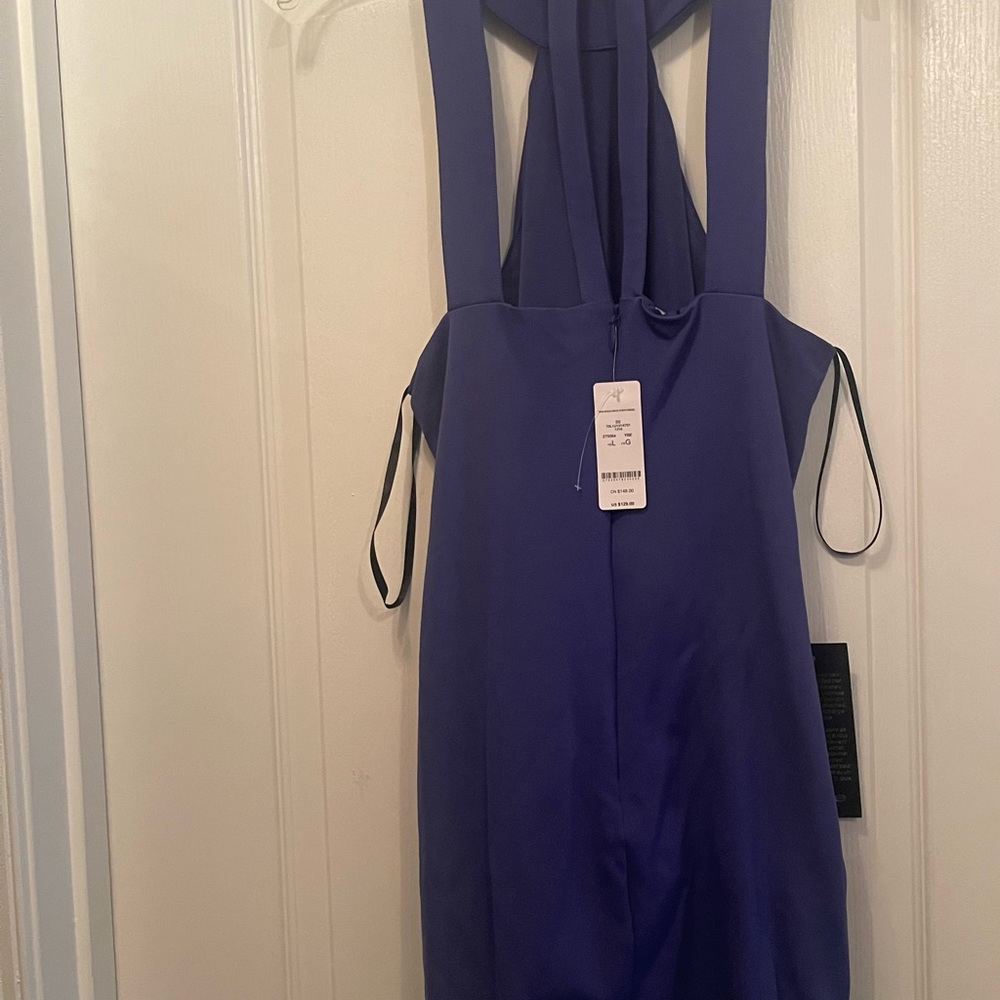 Bebe Mock Neck Ponti Dress